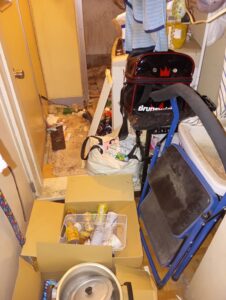 ゴミ屋敷片付け｜北海道礼文町1LDKアパートＹ.Ａ様の作業事例