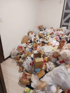 ゴミ屋敷片付け｜北海道羽幌町2DKアパートＹ.Ｈ様の作業事例