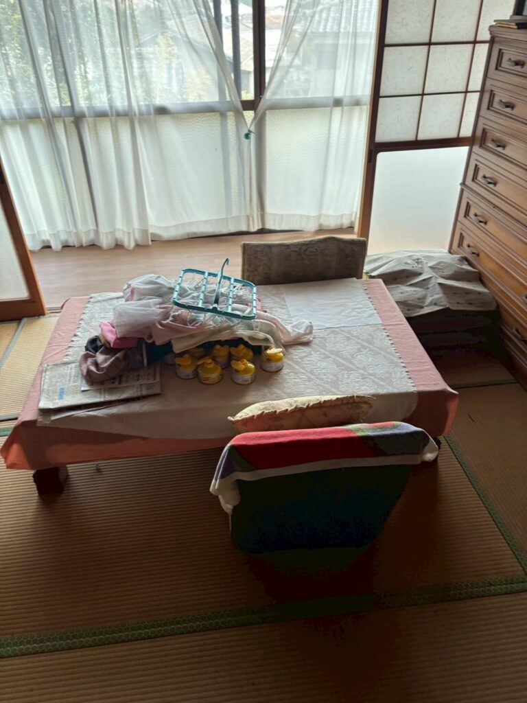 遺品整理｜山口県防府市2K戸建て（一軒家）Ａ.Ｋ様の作業事例 Before
