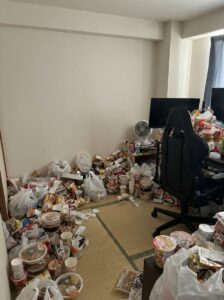 ゴミ屋敷片付け｜岡山県津山市2LDKマンションＨ.Ｊ様の作業事例