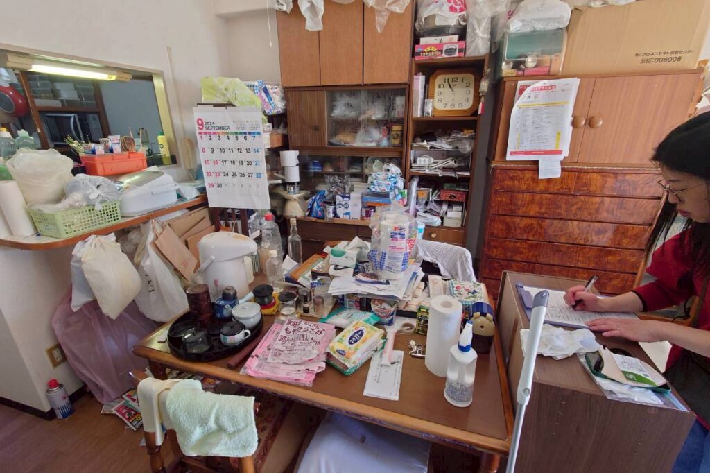 特殊清掃｜広島県世羅町2DK戸建て（一軒家）Ｔ.Ｈ様の作業事例 Before