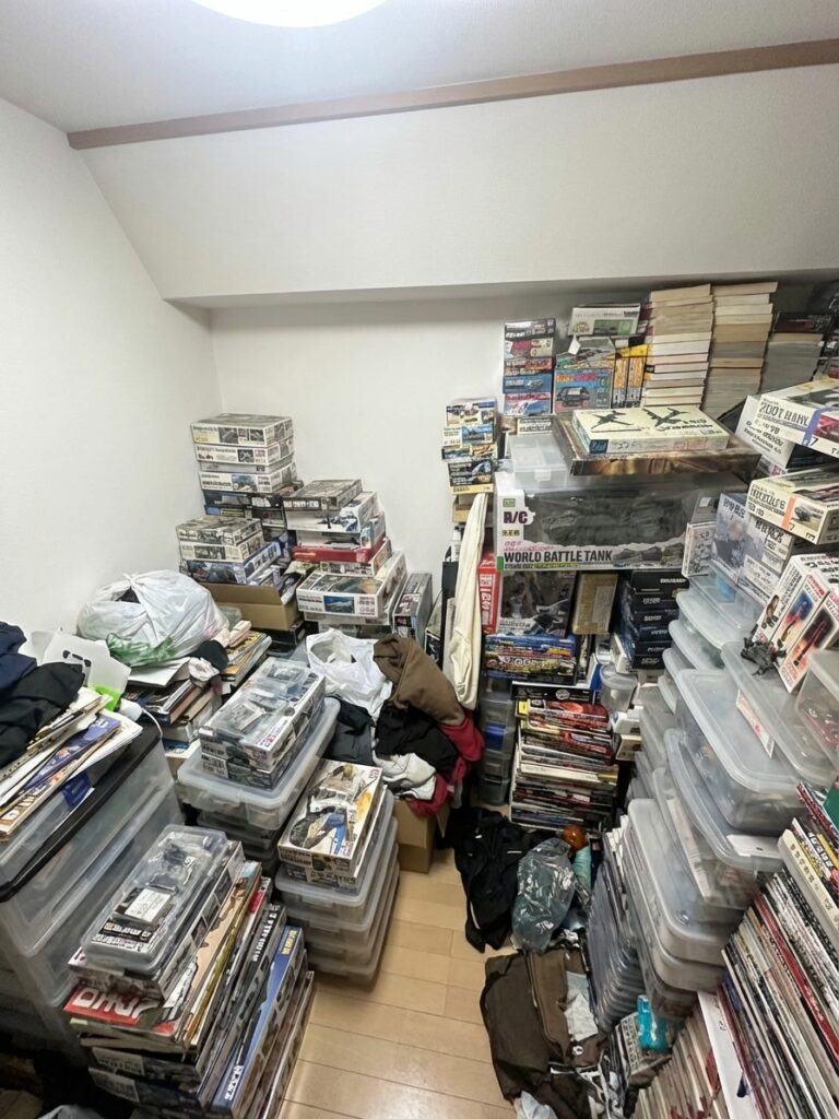 ゴミ屋敷片付け｜滋賀県大津市1DKマンションＮ.Ｓ様の作業事例 Before