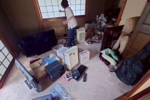 遺品整理｜茨城県神栖市4DK二世帯住宅Ｎ.Ｎ様の作業事例