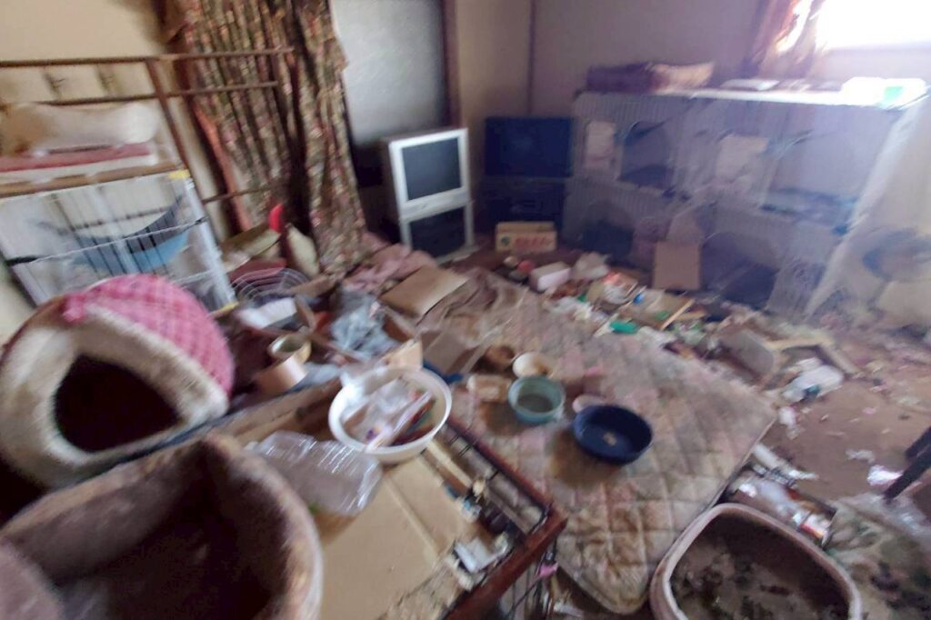 特殊清掃｜鳥取県北栄町4LDK二世帯住宅Ｆ.Ｓ様の作業事例 Before