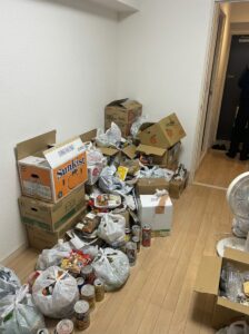 宮崎県川南町1LDKアパートH様のゴミ屋敷片付け事例