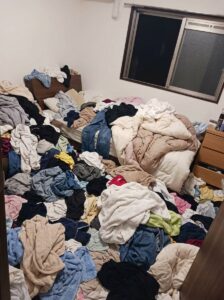 鹿児島県枕崎市2LDKマンションU様のゴミ屋敷片付け事例