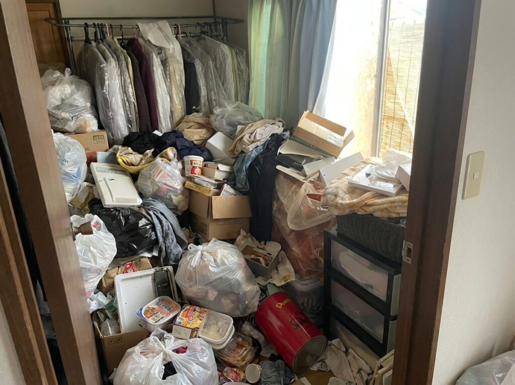 鹿児島県志布志市3LDK戸建てN様のゴミ屋敷片付け事例 Before