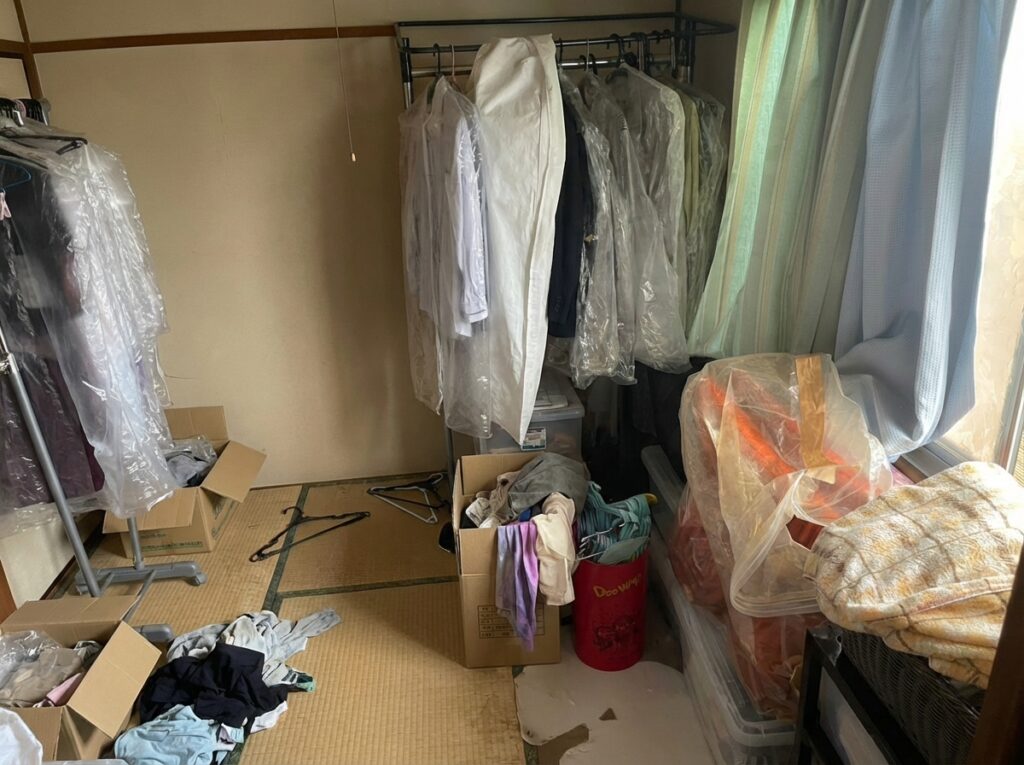 鹿児島県志布志市4LDK戸建てM様のゴミ屋敷片付け事例 Before