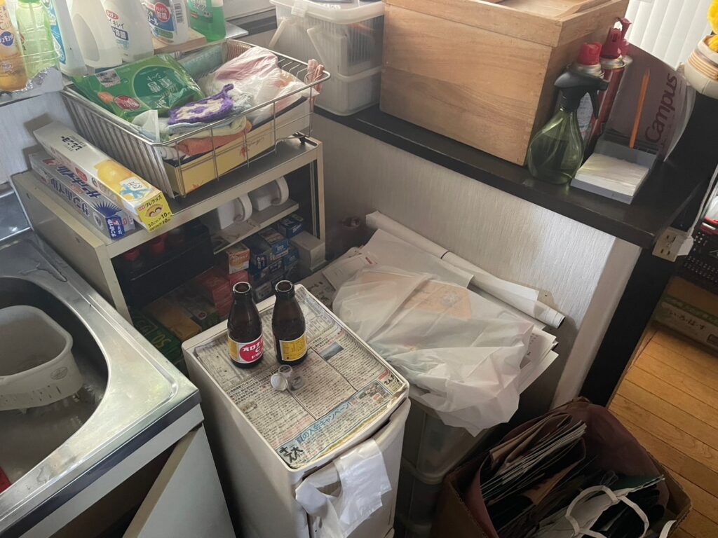 鹿児島県姶良市4LDK戸建てS様のゴミ屋敷片付け事例 Before