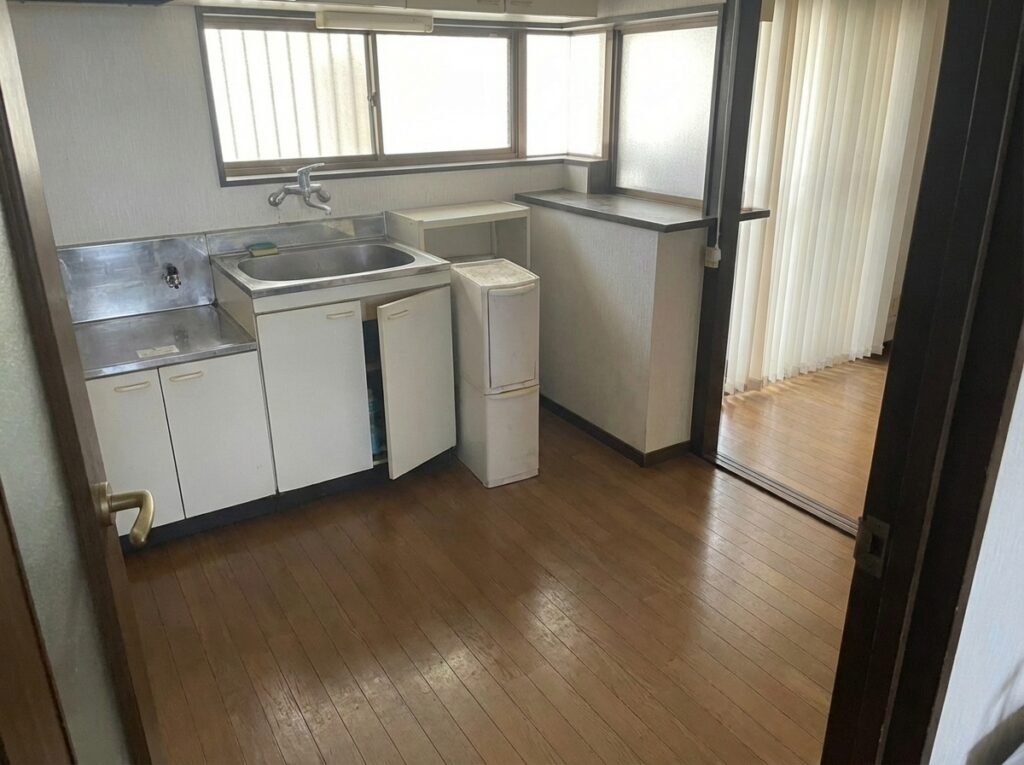 鹿児島県三島村3LDKマンションH様のゴミ屋敷片付け事例 After