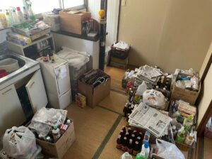 鹿児島県三島村4LDK戸建てS様のゴミ屋敷片付け事例