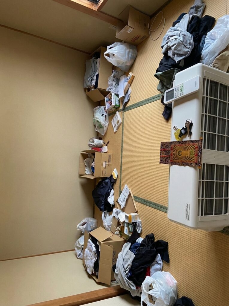 鹿児島県大崎町3LDK戸建てO様のゴミ屋敷片付け事例 Before