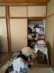 鹿児島県中種子町2DKアパートU様のゴミ屋敷片付け事例