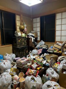 鹿児島県南種子町2DKアパートE様のゴミ屋敷片付け事例