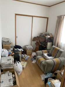 鹿児島県屋久島町3LDK戸建てU様のゴミ屋敷片付け事例