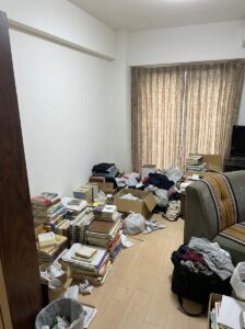 鹿児島県龍郷町1KアパートA様のゴミ屋敷片付け事例