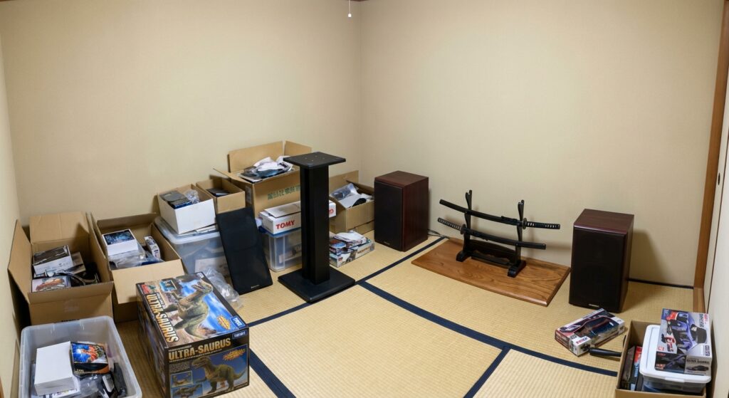 鹿児島県徳之島町4LDK戸建てI様のゴミ屋敷片付け事例 Before