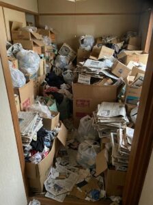 沖縄県国頭村1KマンションK様のゴミ屋敷片付け事例