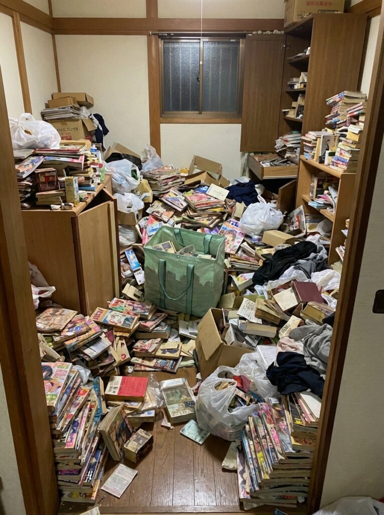 沖縄県恩納村2DK戸建てR様のゴミ屋敷片付け事例 Before