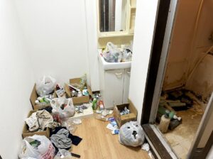 沖縄県北中城村1DKマンションW様のゴミ屋敷片付け事例