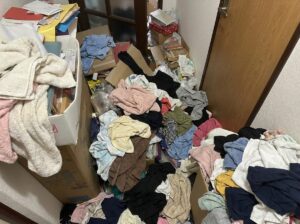 沖縄県与那原町1KアパートK様のゴミ屋敷片付け事例