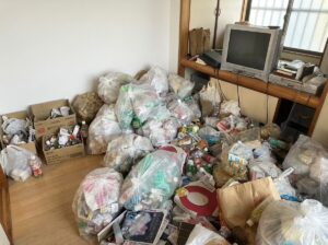 沖縄県座間味村1DKアパートS様のゴミ屋敷片付け事例