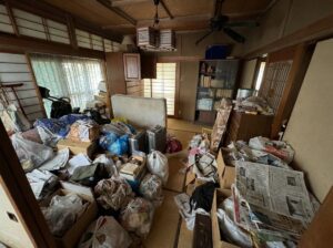 沖縄県伊平屋村4LDK戸建てS様のゴミ屋敷片付け事例