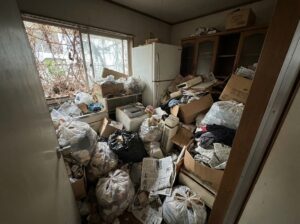 北海道札幌市北区1LDKアパートF様のゴミ屋敷片付け事例