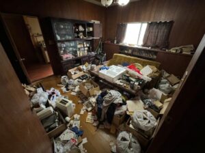 北海道札幌市東区1KアパートS様のゴミ屋敷片付け事例