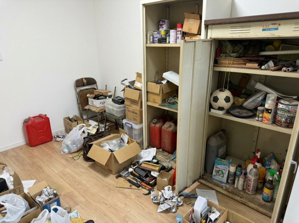 北海道札幌市西区2LDK戸建て（一軒家）A様のゴミ屋敷片付け事例 Before