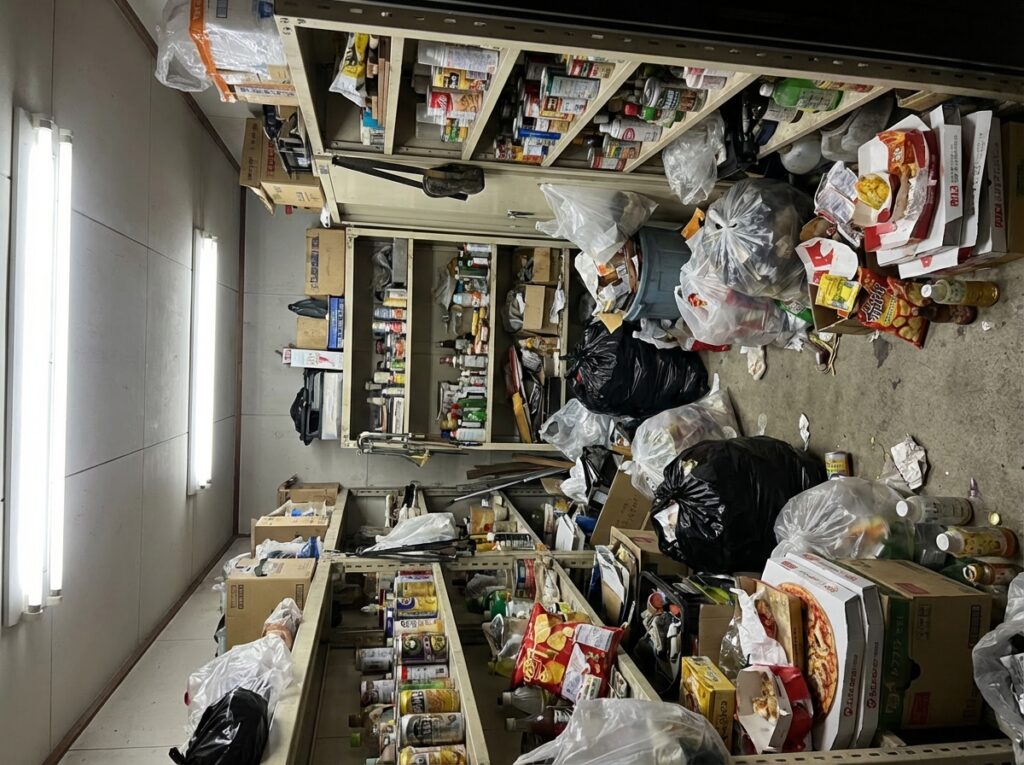 北海道札幌市厚別区4LDK戸建て（一軒家）M様のゴミ屋敷片付け事例 Before