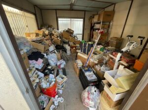 北海道札幌市清田区1RアパートS様のゴミ屋敷片付け事例