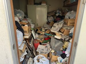 北海道小樽市1KマンションW様のゴミ屋敷片付け事例