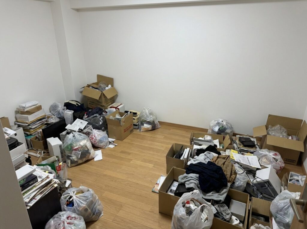 北海道旭川市2LDK戸建て（一軒家）A様のゴミ屋敷片付け事例 Before