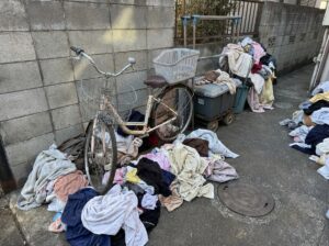 北海道室蘭市1RアパートS様のゴミ屋敷片付け事例