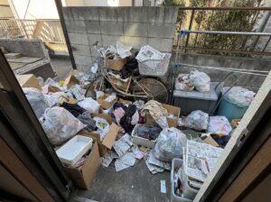 北海道室蘭市3LDK以上マンションK様のゴミ屋敷片付け事例