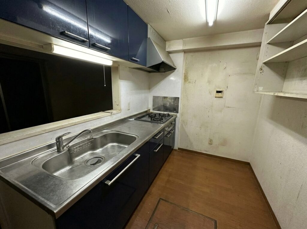 北海道赤平市1DKアパートH様のゴミ屋敷片付け事例 After