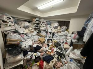 北海道恵庭市2DK店舗兼住宅T様のゴミ屋敷片付け事例