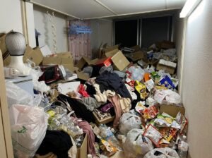 北海道松前町1KマンションS様のゴミ屋敷片付け事例