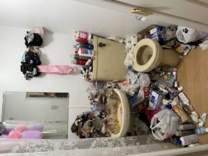 北海道知内町1KアパートS様のゴミ屋敷片付け事例