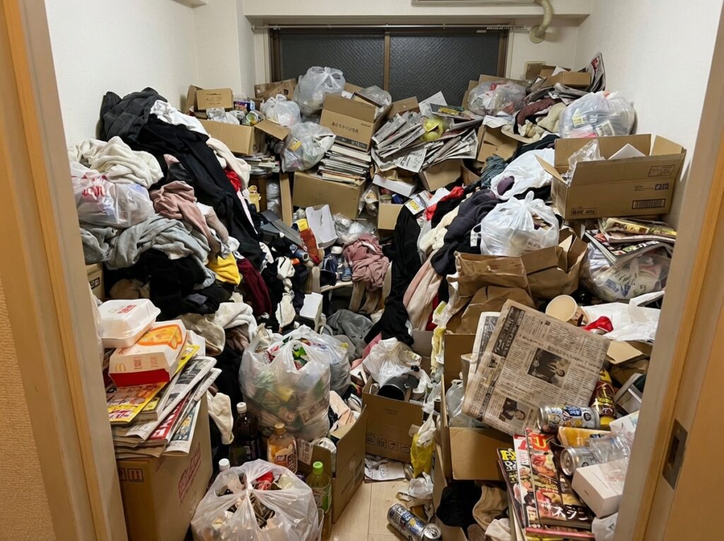 北海道鹿部町5LDK以上戸建て（一軒家）T様のゴミ屋敷片付け事例 Before