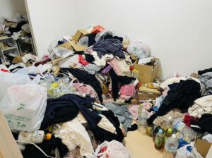 北海道森町1RマンションF様のゴミ屋敷片付け事例