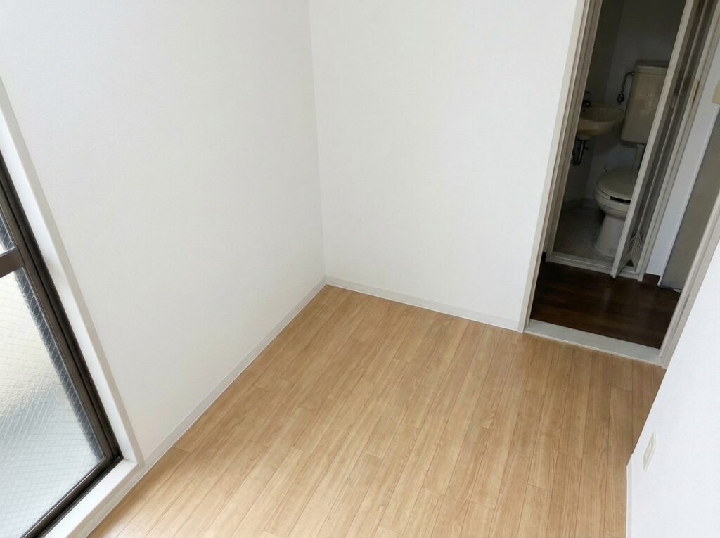 北海道寿都町1KマンションM様のゴミ屋敷片付け事例 After