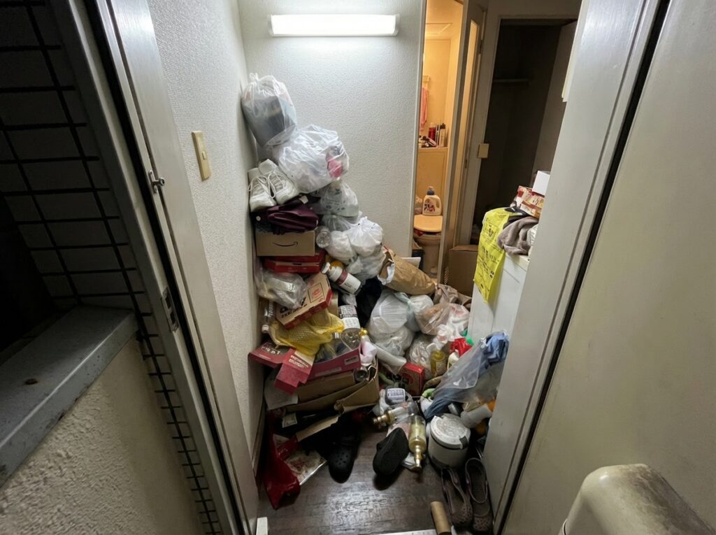 北海道黒松内町3LDK以上戸建て（一軒家）M様のゴミ屋敷片付け事例 Before