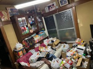 北海道留寿都村2LDKマンションN様のゴミ屋敷片付け事例