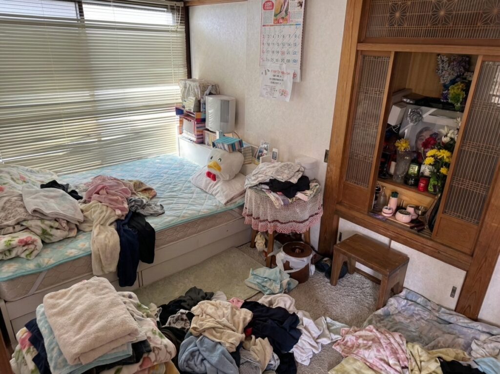 北海道京極町3LDK以上戸建て（一軒家）K様のゴミ屋敷片付け事例 Before