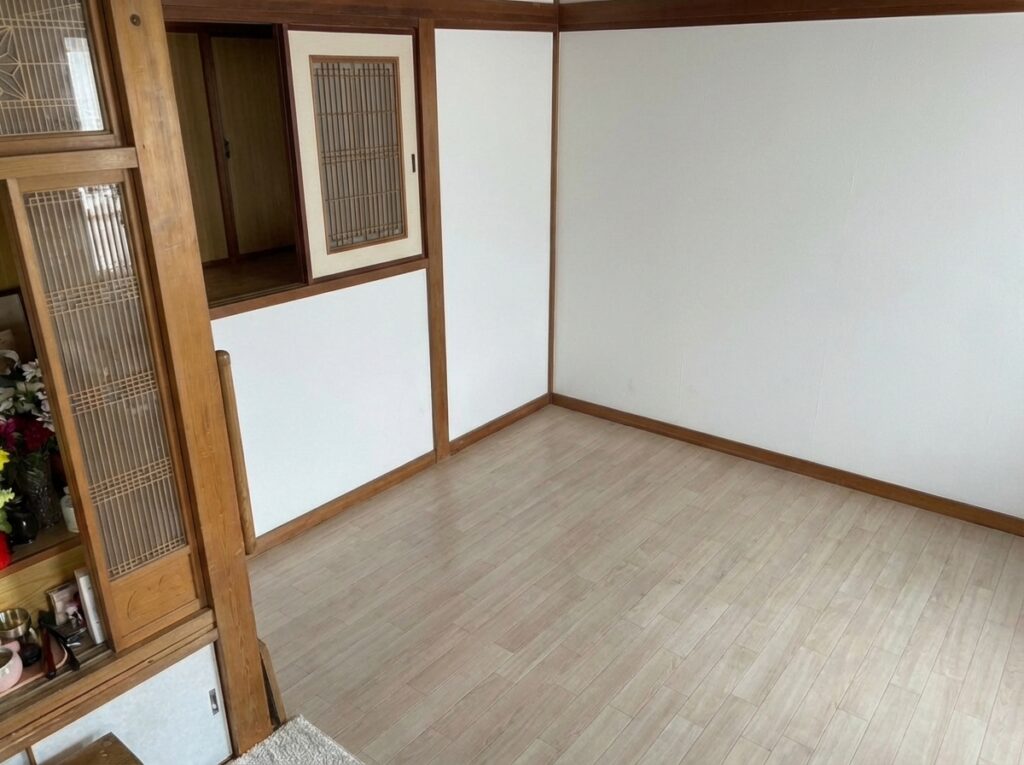 北海道倶知安町3LDK以上店舗兼住宅I様のゴミ屋敷片付け事例 After