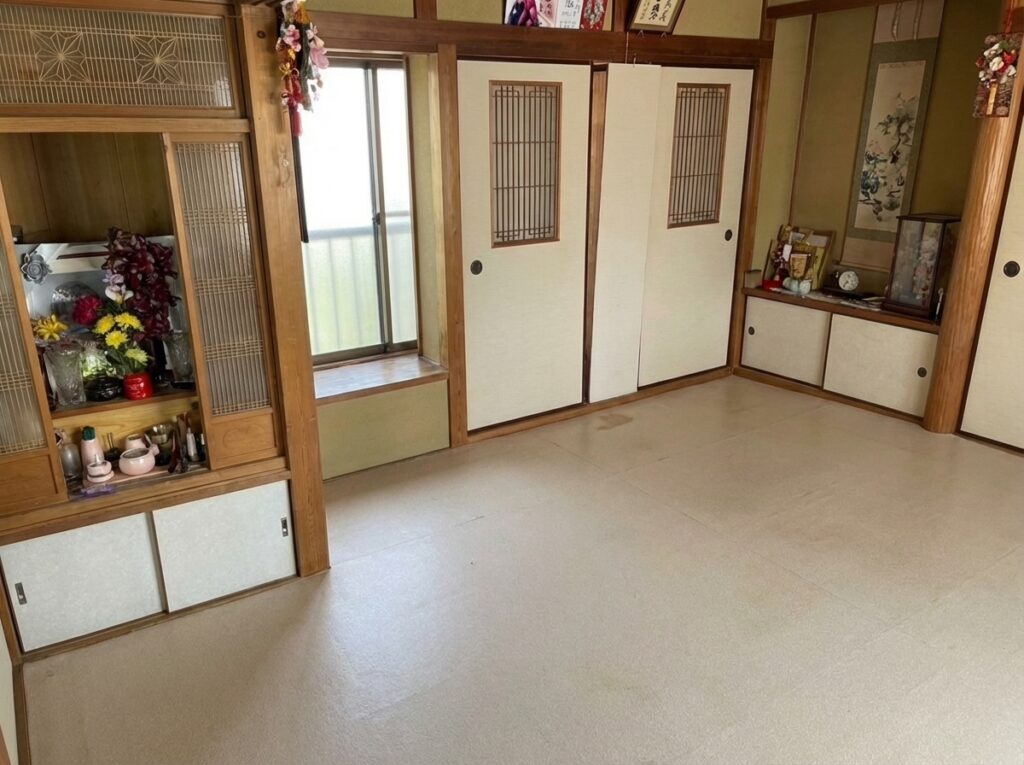 北海道共和町1KマンションK様のゴミ屋敷片付け事例 After