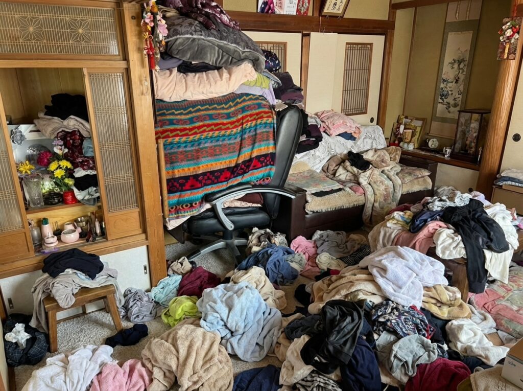 北海道共和町3LDK以上戸建て（一軒家）N様のゴミ屋敷片付け事例 Before