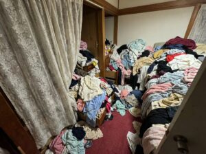 北海道上砂川町4LDK二世帯住宅E様のゴミ屋敷片付け事例